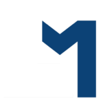 LM-Technik Favicon weiß / blau